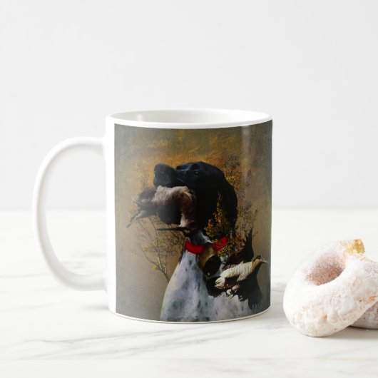 Mug Pointeur anglais (Avec donut)