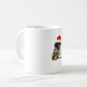 Mug Pointeur court allemand Design de Noël (Devant gauche)