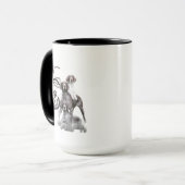 Mug Pointeur Raccourci allemand GSP (Devant gauche)