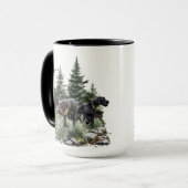 Mug Pointeurs À poils durs allemands, Art (Devant gauche)