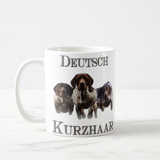 Mug Pointeurs allemands à poils courts (Gauche)