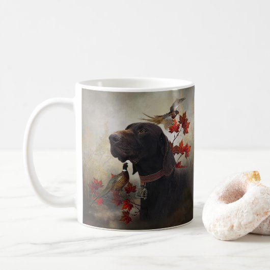 Mug Pointeurs germains (GSP) (Avec donut)