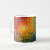 Mug "Pointillisme de lumière" (Devant gauche)