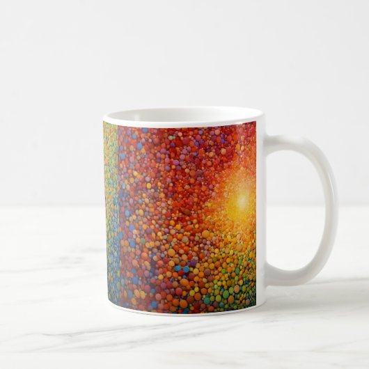 Mug "Pointillisme de lumière" (Droite)