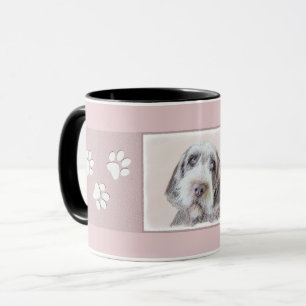 Mug Pointing à poils durs Peinture Griffon - Art Chie