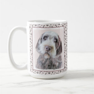Mug Pointing à poils durs Peinture Griffon - Art Chie