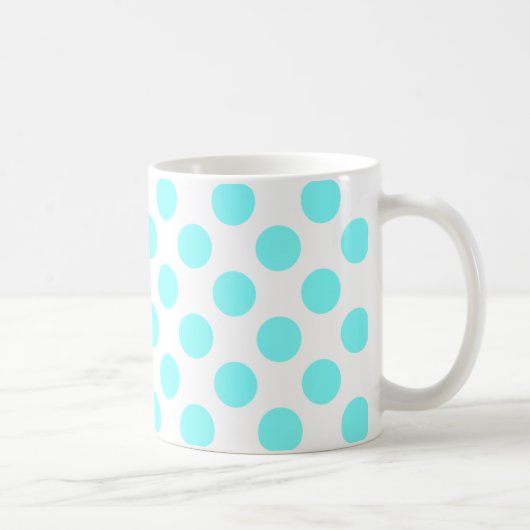 Mug Points Aqua Clair (Droite)