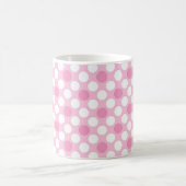 Mug Points blancs roses rétro (Centre)