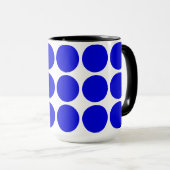 Mug Points bleus à pois (Devant droit)