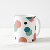 Mug Points colorés esthétiques (Devant droit)