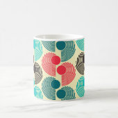 Mug Points colorés : motif abstrait sans soudure. (Centre)