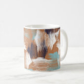 Mug Points colorés motifs sans couture (Devant droit)