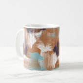 Mug Points colorés motifs sans couture (Devant gauche)