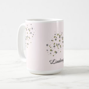 Mug Points Confetti Avec Nom