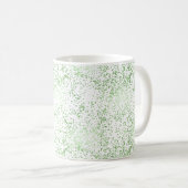 Mug Points Confetti de menthe (Devant droit)