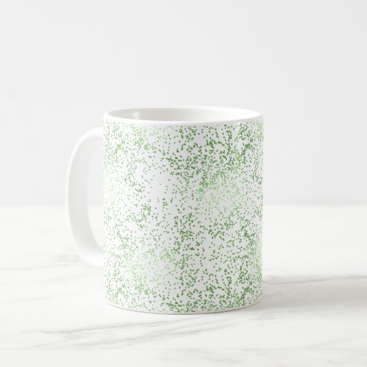 Mug Points Confetti de menthe (Devant gauche)