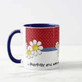Mug Points craintivement et merveilleusement faits de (Gauche)