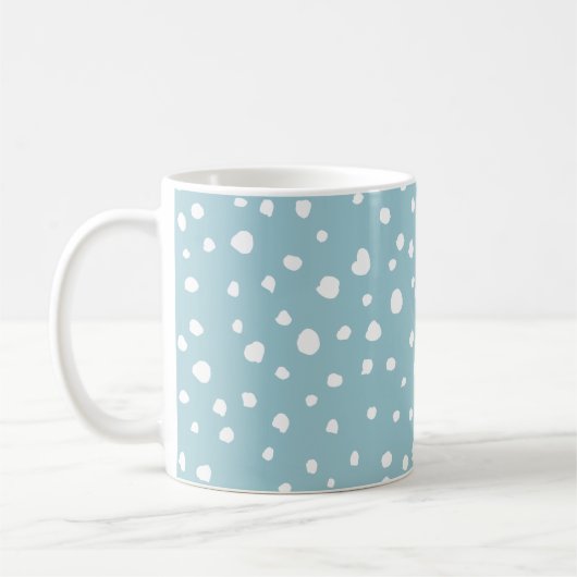 Mug Points Dalmatiens Bleus, Points Dalmatiens, Impres (Gauche)