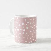 Mug Points Dalmatiens Rose, Points Dalmatiens, Impress (Devant gauche)