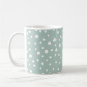 Mug Points Dalmatiens verts, Points Dalmatiens, Pots D (Gauche)