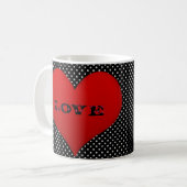 Mug points d'amour (Devant gauche)