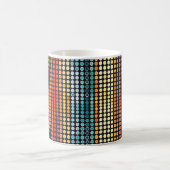 Mug Points de couleur rétro (Centre)