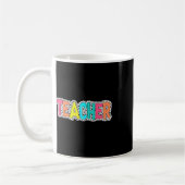 Mug Points de dalmatien d'enseignant Inspirant Retour (Gauche)