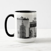 Mug Points de repère de Kansas City (Gauche)
