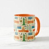 Mug Points de repère des Etats-Unis d'Amérique (Devant droit)