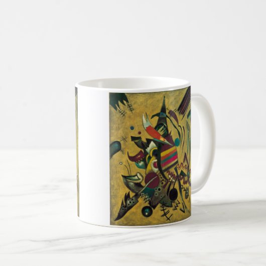 Mug Points de Wassily Kandinsky, Expressionnisme Vinta (Devant droit)