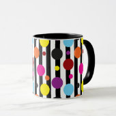 Mug Points Et Bandes (Devant droit)