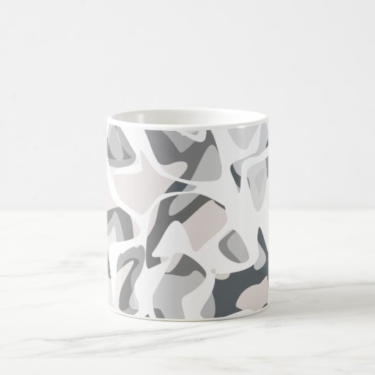 Mug Points gris clair motif Abstrait tacheté (Centre)