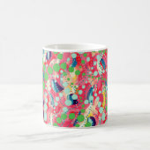 Mug Points heureux et formes jouées Art original (Centre)
