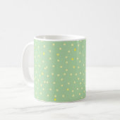 Mug points jaunes en vert (Devant gauche)