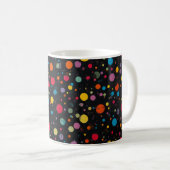 Mug Points multicolores brillants (Devant droit)