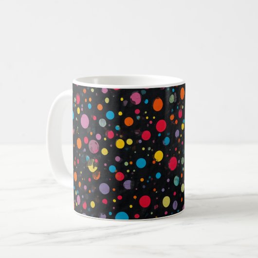 Mug Points multicolores brillants (Devant gauche)