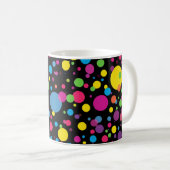 Mug Points multicolores brillants (Devant droit)
