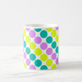 Mug Points multicolores grands rétro années soixante (Centre)