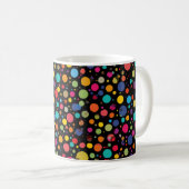 Mug Points multicolores vifs (Devant droit)