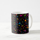 Mug Points multicolores vifs (Devant droit)