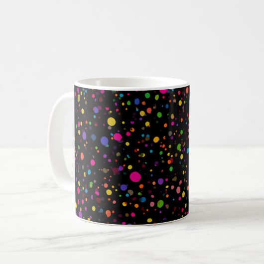 Mug Points multicolores vifs (Devant gauche)