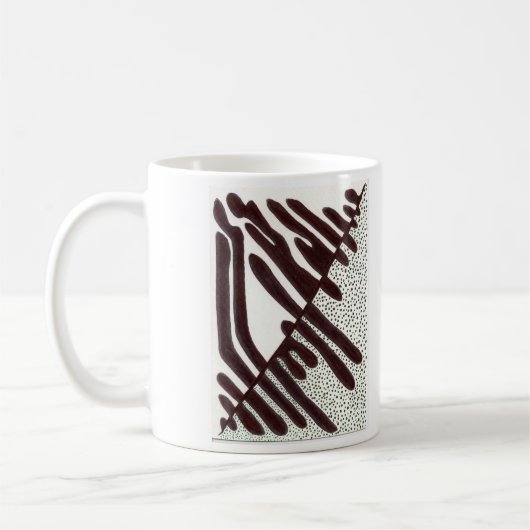 Mug Points noirs et blancs A21 (Gauche)
