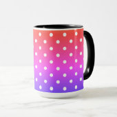 Mug Points polka (Devant droit)