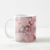 Mug Points polka, colorés, élégant, motif, (Gauche)