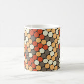 Mug Points rétro orange (Centre)