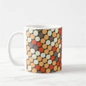 Mug Points rétro orange (Gauche)