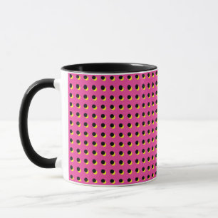 Mug Points roses 80/90 Retro Neon Motif