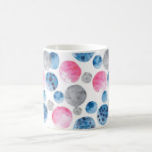 Mug Points roses bleus gris (Centre)