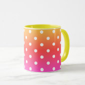 Mug Points rouges (Devant droit)