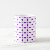 Mug Points violets, Motif à pois, Points, Pointillé (Centre)